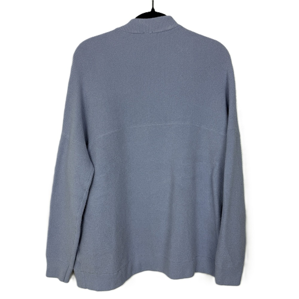Free People Ottoman Chunky Oversize Cardigan Sweater Lilac Serenity Purple Small - Picture 5 of 8